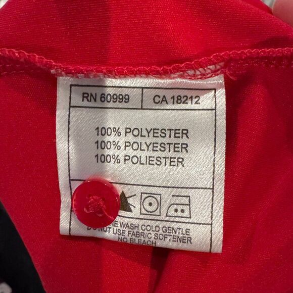 Women’s Houston Texans Polo Shirt Red Short Sleeve NFL Antigua Apparel Size M - Picture 8 of 8